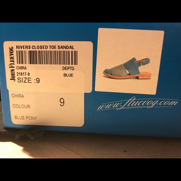 John Fluevog Rivers Chira Closed Toe Sandal NIB. Size 9 - Picture 8 of 11